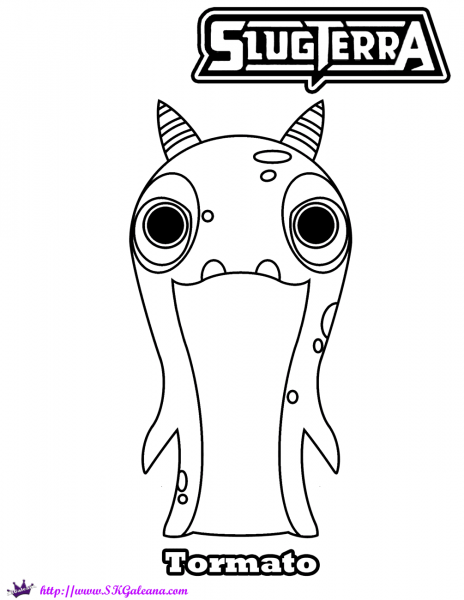 Tormato Slug coloring page image