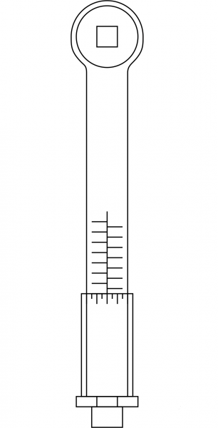 Torque Wrench coloring page image