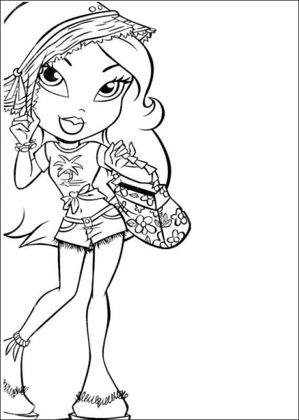 Travelling  coloring page image