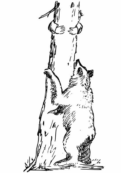 Tricky Situation coloring page image