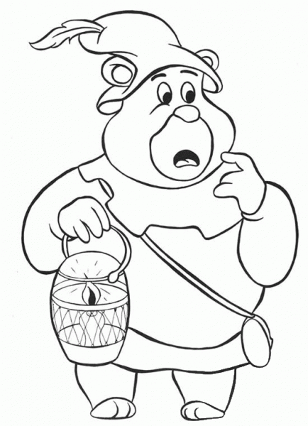 Tummi Gummi coloring page image