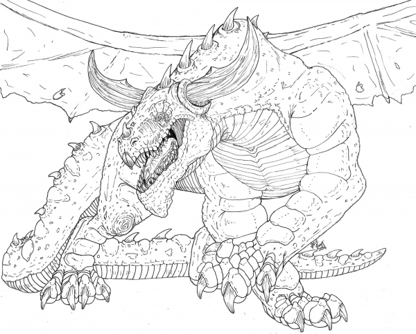 Tundra’s Future King coloring page image