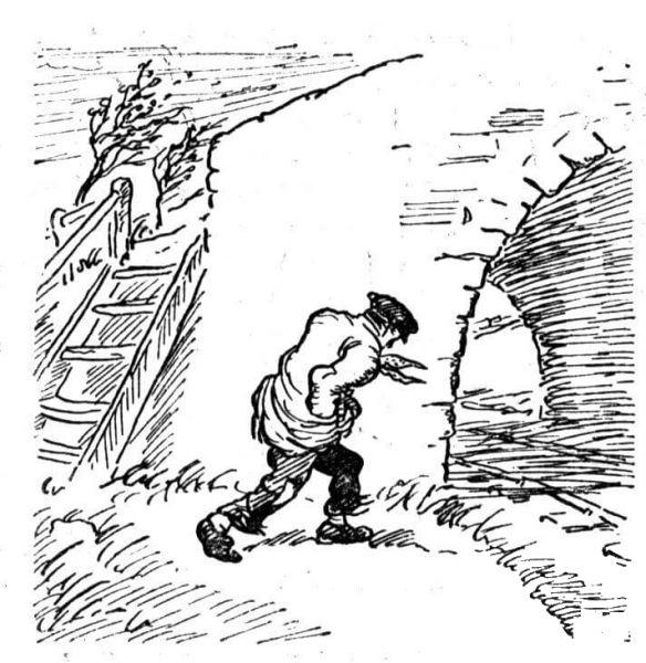 Tunnel  coloring page image