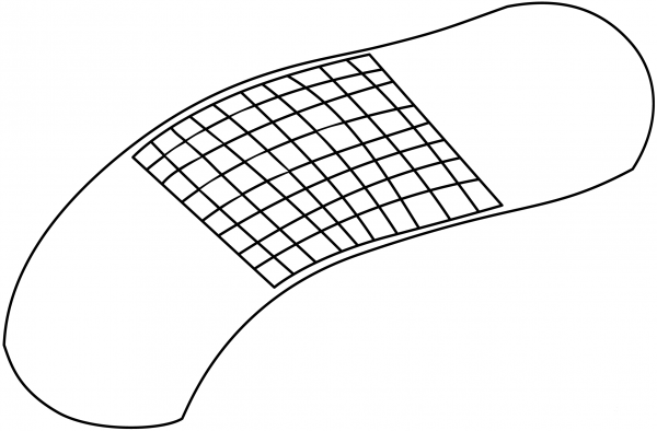 Band Aid coloring page image