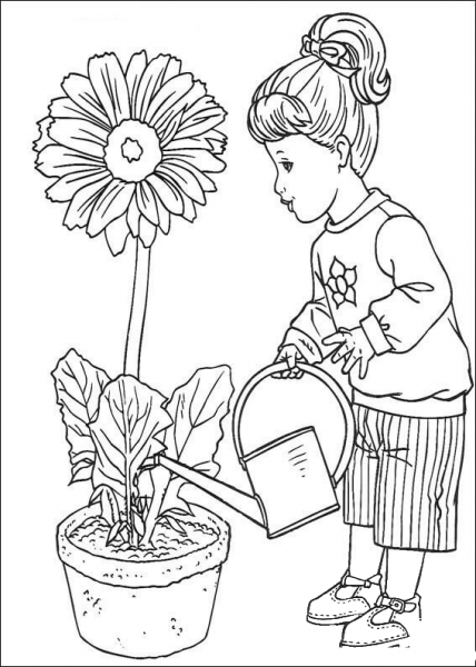 Barbie 51 coloring page image