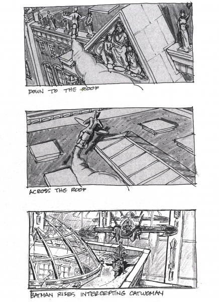 Batman Storyboard 12 coloring page image
