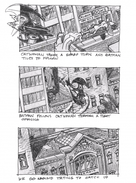 Batman Storyboard 13 coloring page image
