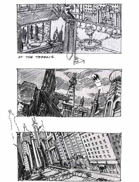 Batman Storyboard 17 coloring page image