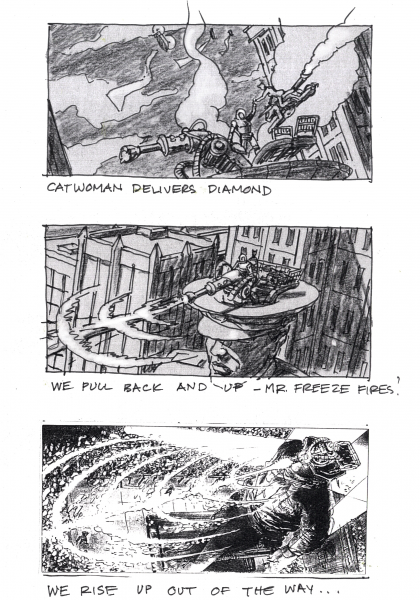 Batman Storyboard 19 coloring page image