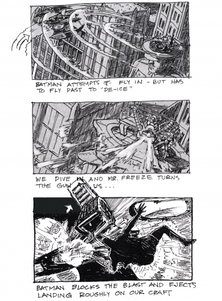 Batman Storyboard 20 coloring page image
