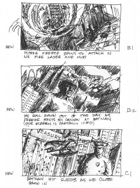 Batman Storyboard 20A coloring page image