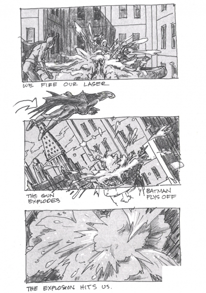 Batman Storyboard 21 coloring page image