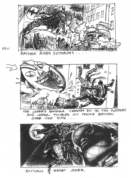 Batman Storyboard 23 New coloring page image