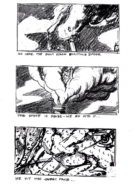 Batman Storyboard 5 coloring page image