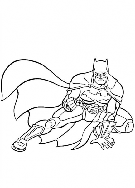Batman, the World’s Greatest Detective coloring page image