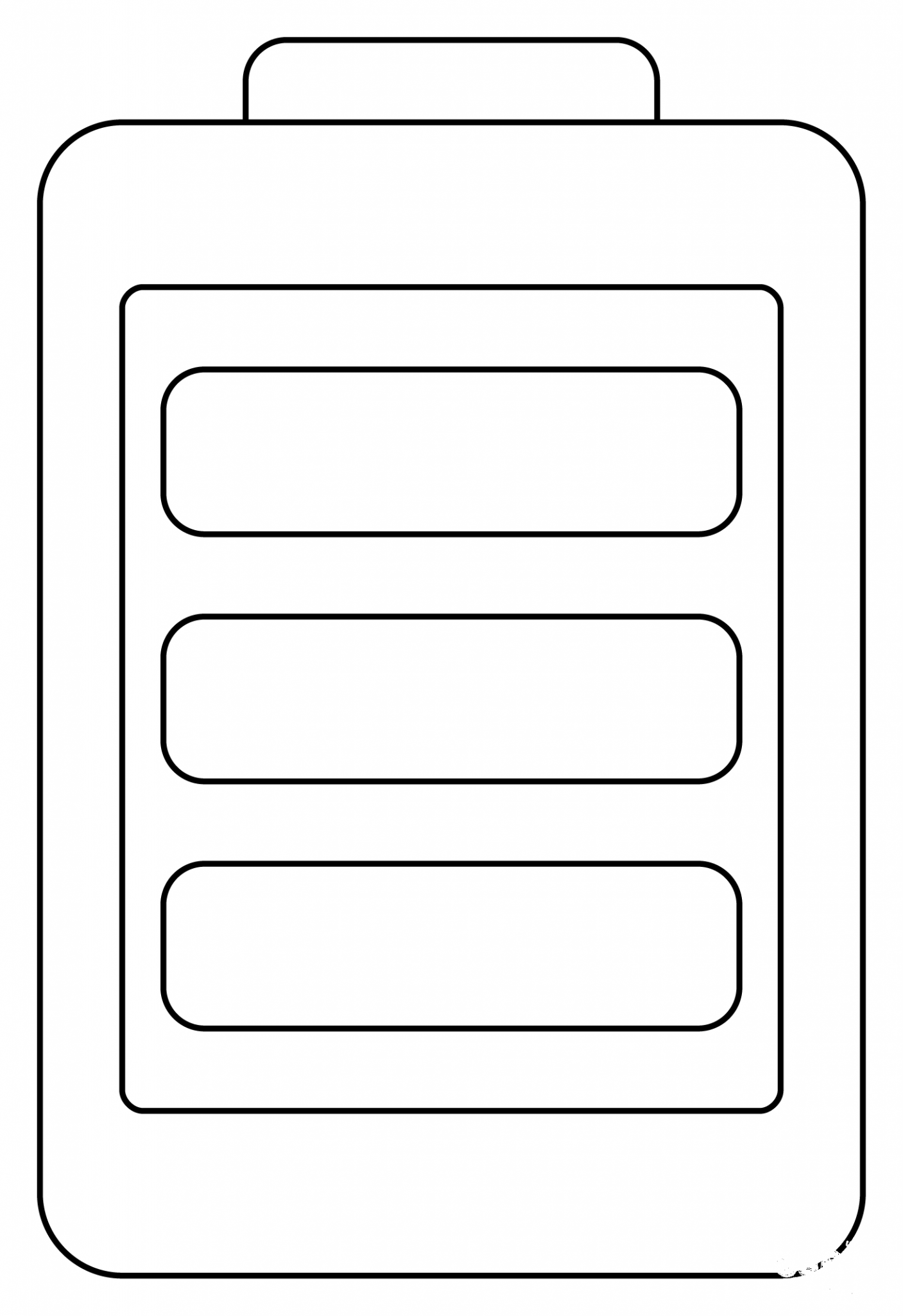 Battery coloring page ColouringPages