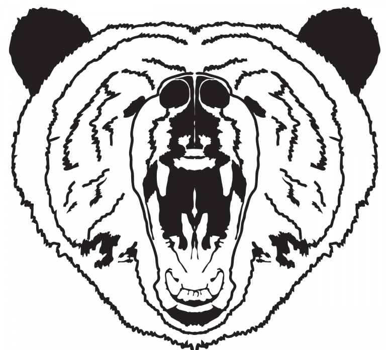 Bear Head coloring page ColouringPages