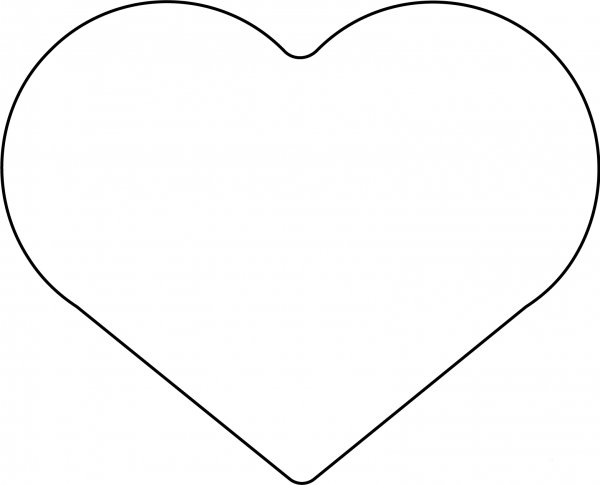 Beating Heart Emoji coloring page image