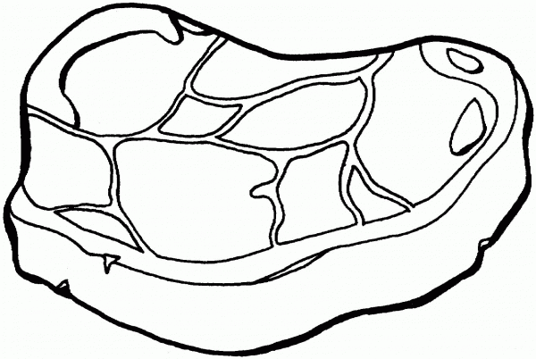 Beef  coloring page image