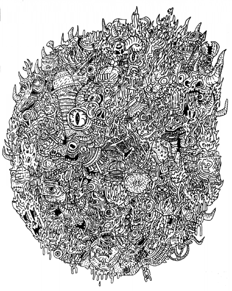 Underworld by Kris Man coloring page image