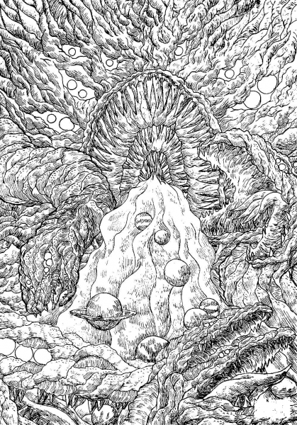 Underworld coloring page image
