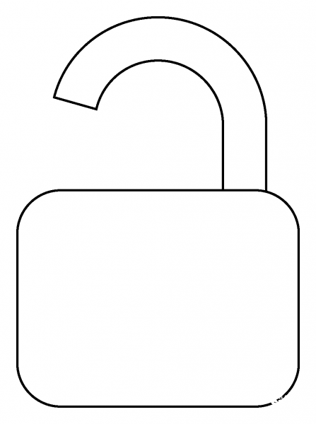 Unlocked Emoji coloring page image