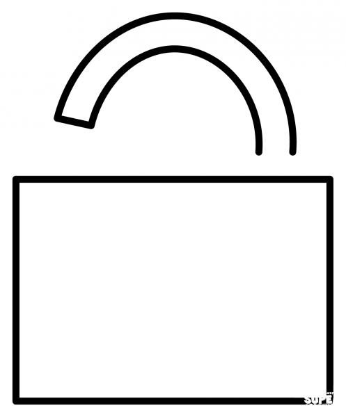 Unlocked Emoji coloring page image