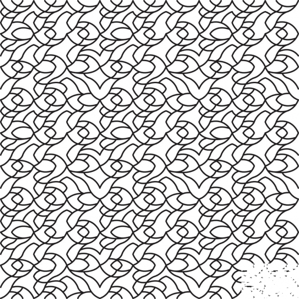 V2 Line Tiled Pattern coloring page image