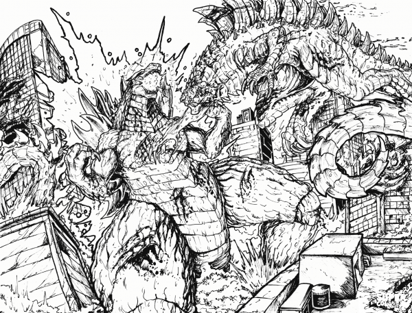 Vendetta coloring page image