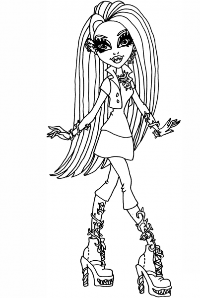 Venus coloring page image