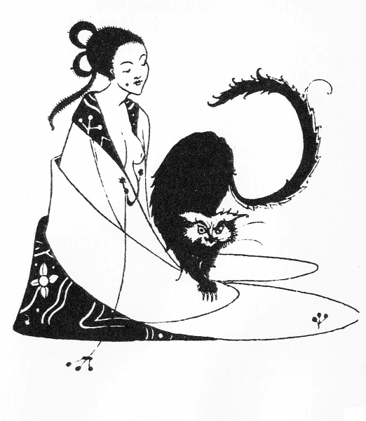 Vignette from Bon Mots of Smith and Sheridan 1893 coloring page image