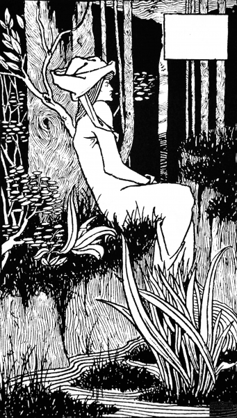 Vignette from Le Morte d’Arthur 10 coloring page image
