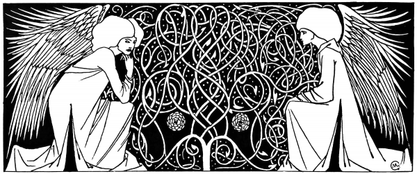Vignette from Le Morte d’Arthur 15 coloring page image