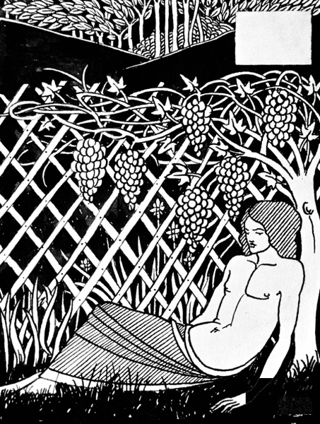 Vignette from Le Morte d’Arthur 19 coloring page image