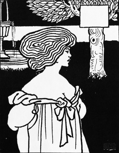 Vignette from Le Morte d’Arthur 22 coloring page image