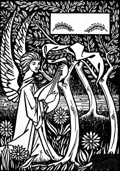 Vignette from Le Morte d’Arthur 6 coloring page image