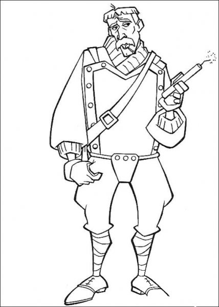 Vincenzo Santorini coloring page image