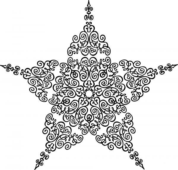 Vintage Abstract Design coloring page image
