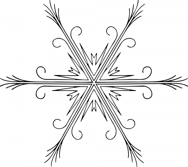 Vintage Abstract Design coloring page image