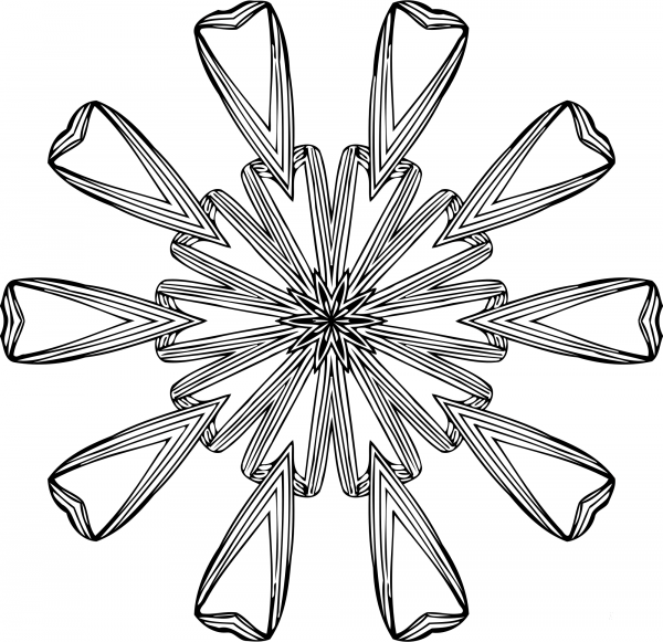 Vintage Abstract Design coloring page image