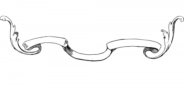 Vintage Banner coloring page image