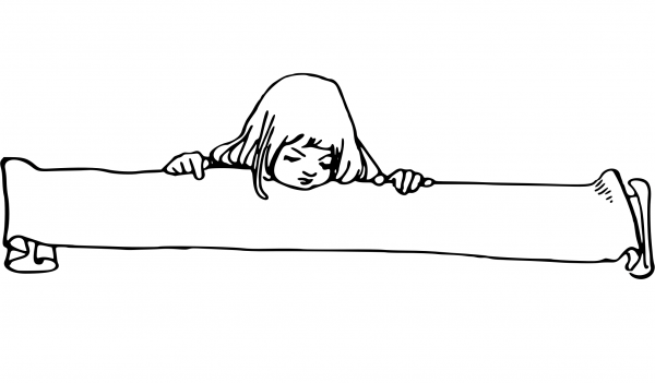 Vintage Banner coloring page image