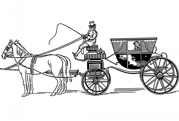 Vintage Berlin coloring page image