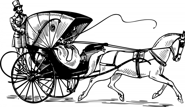 Vintage Cabriolet coloring page image