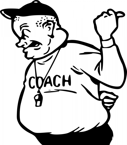 Vintage Coach coloring page image