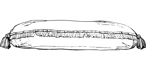 Vintage Cushion coloring page image