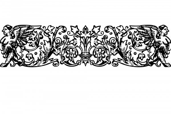 Vintage Decorative Divider coloring page image