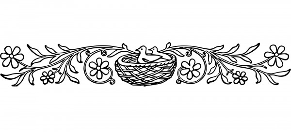 Vintage Decorative Divider coloring page image