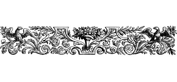 Vintage Decorative Divider coloring page image