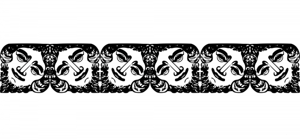 Vintage Decorative Divider coloring page image